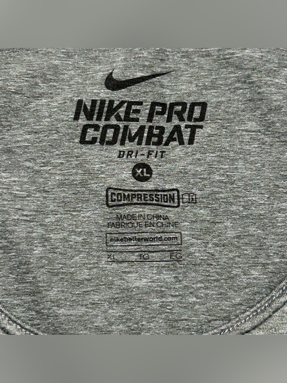 Nike Pro Mens Size XL Tank Top Compression Gym Running Training Activewear - Picture 5 of 8